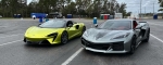 2023 Chevrolet Corvette Z06 Drag Races McLaren Artura, проигравший 10,9 секунды