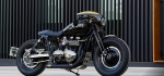 Очаровательный Triumph Bonneville T100 Vaelica на вилке Springer и двояковыпуклых колесах