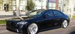 Слегка затемненный Mercedes-Benz S 580 ездит на контрастных RDB, потому что они ему нужны